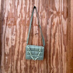 Crossbody green purse